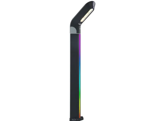 Фонарь на участок Линден с декоративной RGB подсветкой, образец изделия